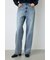 AZUL DENIM ハイウエストワイドデニム