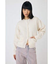 BUTTON UP ニットカーディガン
