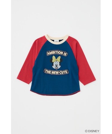 MD PATCHED ラグランTシャツ / MINNIE
