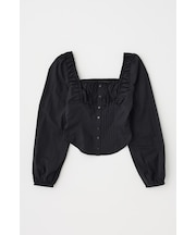 PUFF SLEEVE CORSET FIT ブラウス