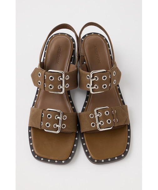 W BUCKLE STRAP サンダル