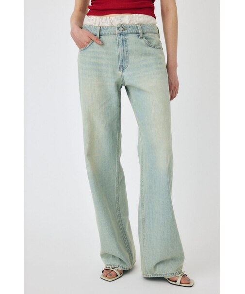 BOXER LAYERED STRAIGHT デニム