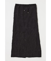 CRINKLED SATIN スカート