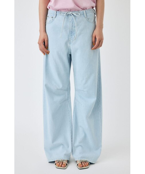 EASY WAIST LIGHT ストレートデニム
