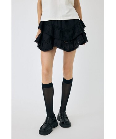 DRAPE LACE MINI スカート