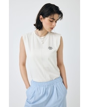 TINY LETTER SLEEVELESS トップス