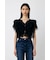 LACE FRILLS トップス