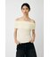 SHEER OFF SHOULDER トップス