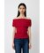 SHEER OFF SHOULDER トップス