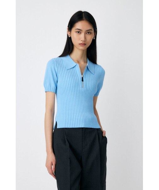 HALF ZIP CLASSIC ポロ トップス