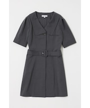 BIG COLLAR MINI ドレス