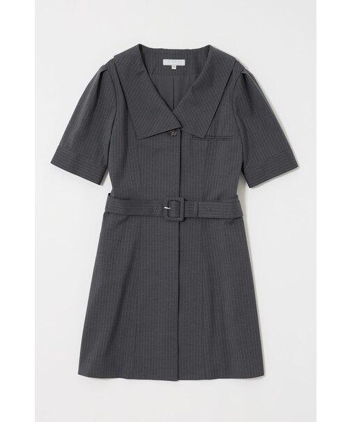 BIG COLLAR MINI ドレス