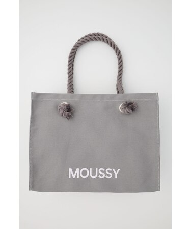 【新生活/大容量】MOUSSY SOUVENIR キャンバスバッグ