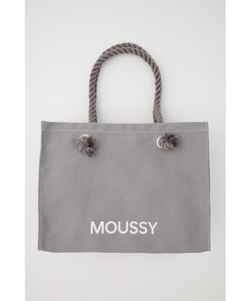 【新生活/大容量】MOUSSY SOUVENIR キャンバスバッグ