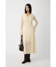 FLOCKY LACE ドレス