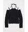 OPEN SHOULDER HALTER ニットトップス