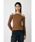 OPEN SHOULDER HALTER ニットトップス