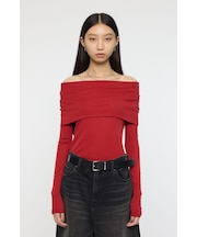 OFF SHOULDER カットトップス