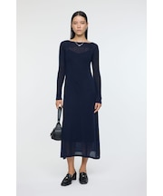 SHEER KNIT ドレス