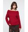 OVER RIB OFF SHOULDER トップス