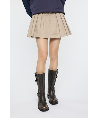 BOX TUCK ミニスカート