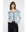 BIG COLLAR ZIP UP ニットトップス
