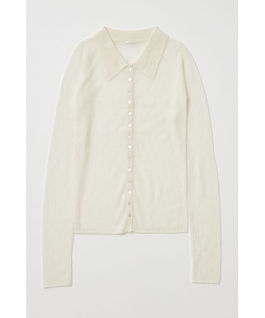 SHEER KNIT SHIRT シャツ