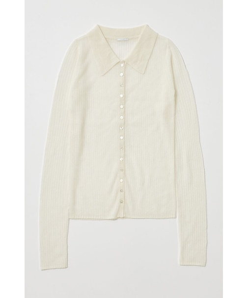 SHEER KNIT SHIRT シャツ