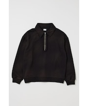 HALF ZIP SWEAT POLO プルオーバー