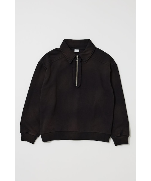 HALF ZIP SWEAT POLO プルオーバー