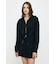 ZIP UP PARKA & PLEATED ミニスカート