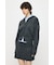 ZIP UP PARKA & PLEATED ミニスカート