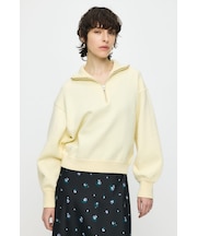 SWEAT LIKE HALF ZIP ニットトップス