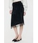 LACE TRIM VELVET スカート