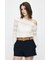 RANDOM STRIPE OFF SHOULDER トップス