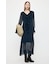 RUFFLE CHIFFON MAXI ドレス