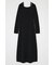 OPEN NECK KNIT LONG ドレス
