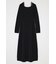 OPEN NECK KNIT LONG ドレス