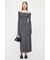 OPEN NECK KNIT LONG ドレス