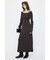 OPEN NECK KNIT LONG ドレス