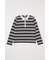 BORDER POLO KNIT TEE