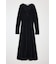 SCOOP NECK MAXI ドレス