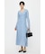 SCOOP NECK MAXI ドレス