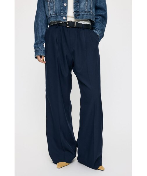 EASY WAIST STRAIGHT トラウザーズ