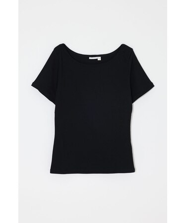 SUVIN GIZA BOAT NECK TEE