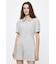 PLEATED SHIRT MINI ドレス
