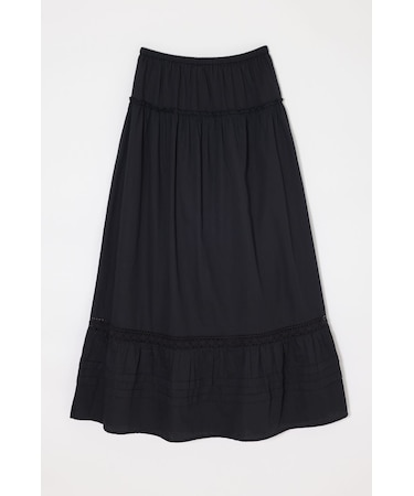 PIN TUCK MAXI スカート