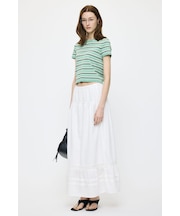 PIN TUCK MAXI スカート