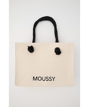 【新生活/大容量】MOUSSY SOUVENIR キャンバスバッグ