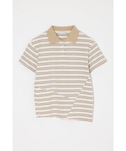 STRIPED TINY POLO シャツ
